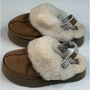 Ugg Women's Funkette Brown Slipper Size‎ 10